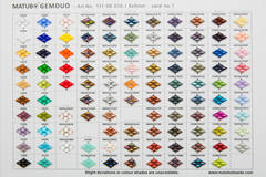 FIRST GEMDUO BEADS COLOR CHART AVAILABLE