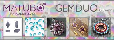 OUR NEW BEAD MATUBO GEMDUO™