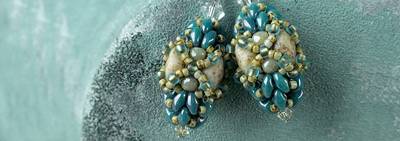 USE THE BEADED BEAD TO MAKE INTERESTING JEWELS