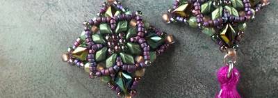 NEW FREE PATTERN WITH MINIGEMDUO BEADS