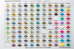 NEW COLOR CHART WITH GEMDUO BEADS