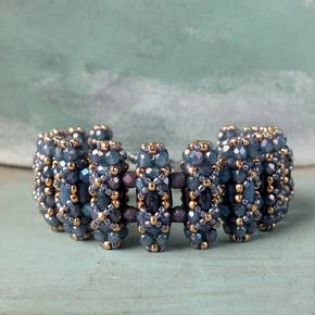 "Lucca" beaded bead