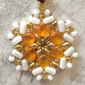 Snowflake pendant/earrings